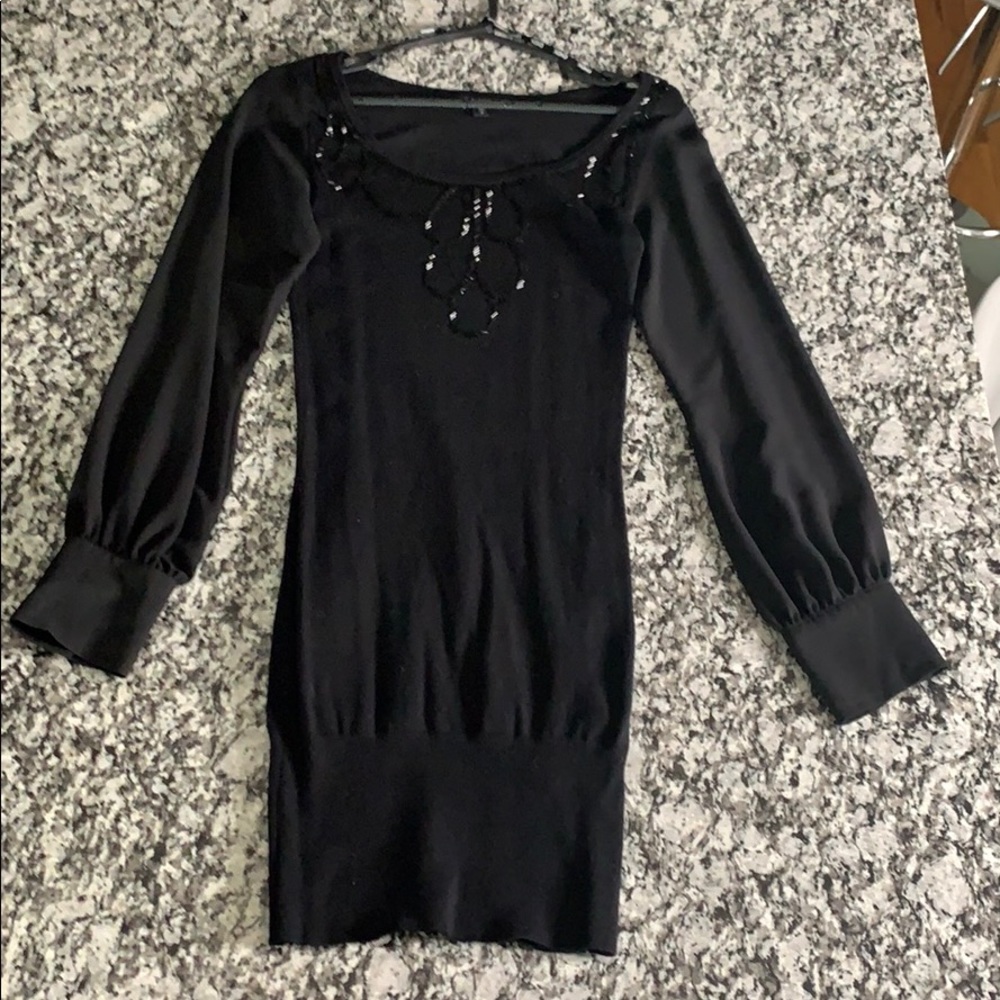 XOXO Black Sweater Dress Size S